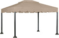 Garden Winds Replacement Canopy for The 10 x 12 Garden House Gazebo - Standard 350 - Beige