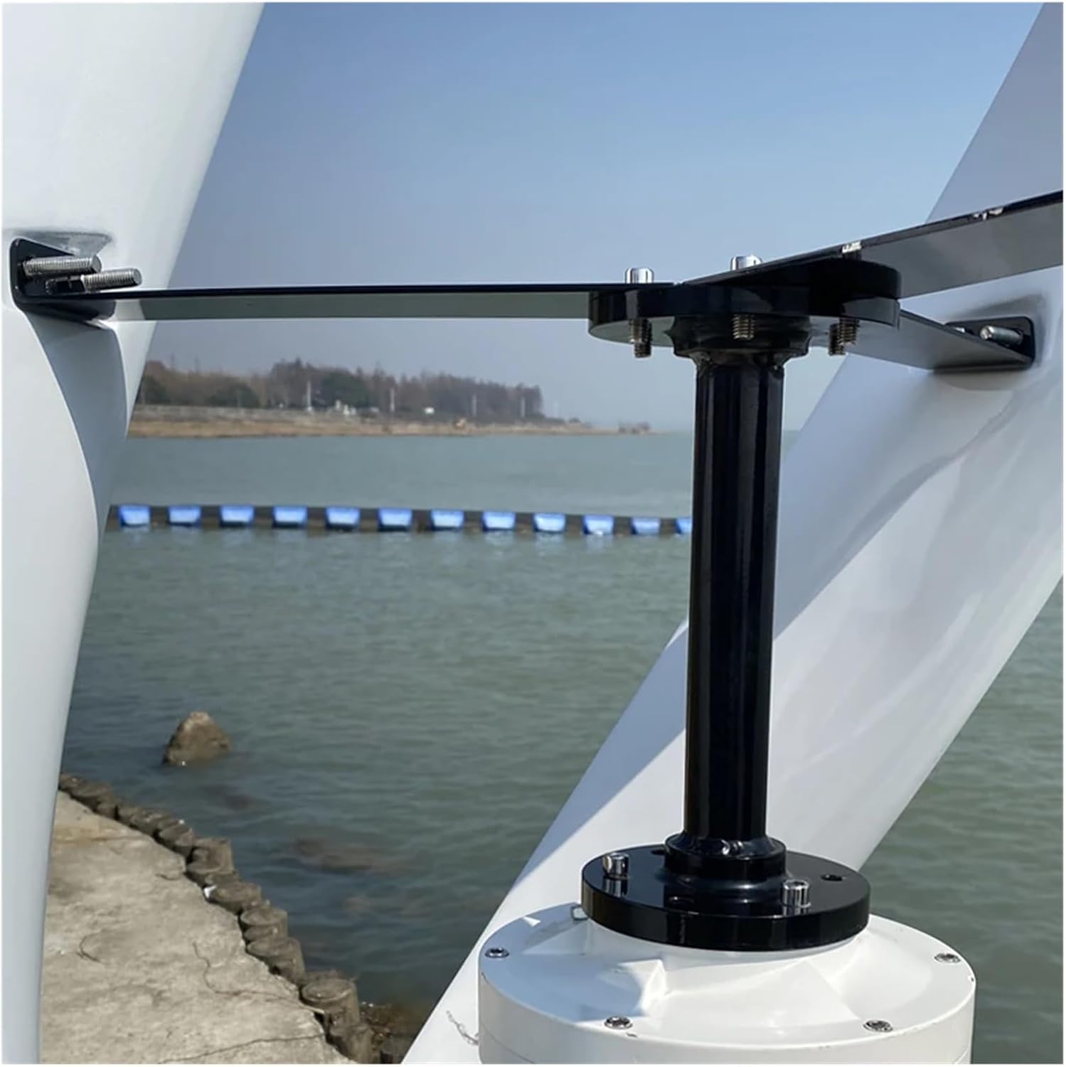 Wind Turbine 25KW 20KW Vertical Generator 12V 24V 48V with MPPT Charge Controller for Home Use Hybrid Charge for Home, Farm, RVs, Boats(Wind Turbine only,12V_25KW)