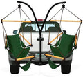 4102-HMKA Trailer Hitch Stand & 2 green cradles