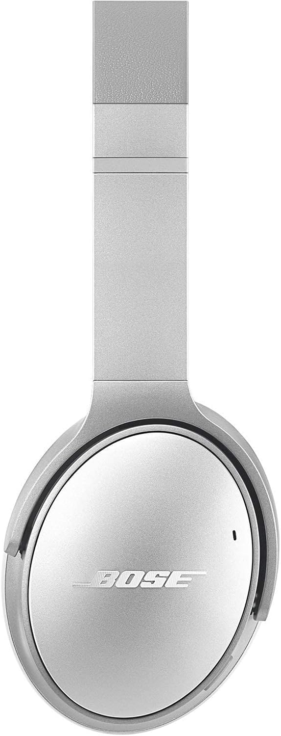 Bose QuietComfort 35 (Series II) Wireless Headphones, Noise Cancelling - Silver (Renewed)