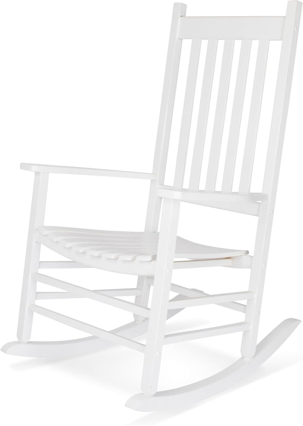 Shine Company Vermont Porch Rocker – White