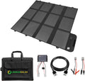 LENSUNSOLAR 300W 12V Portable Solar Panel Blanket with Anderson Connectors for Solar Generator Power Station, Lightweight, with 20A MPPT Charger Controller