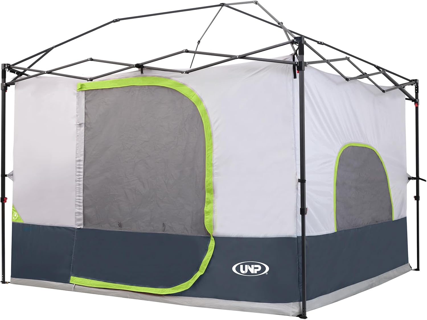 UNP Canopy Inner Tent, Camping Cube Tents for Pop Up Camping Canopy Tent, Compatible with 10' Wide Canopies Tents (No Top & Frame) (Dark Blue)