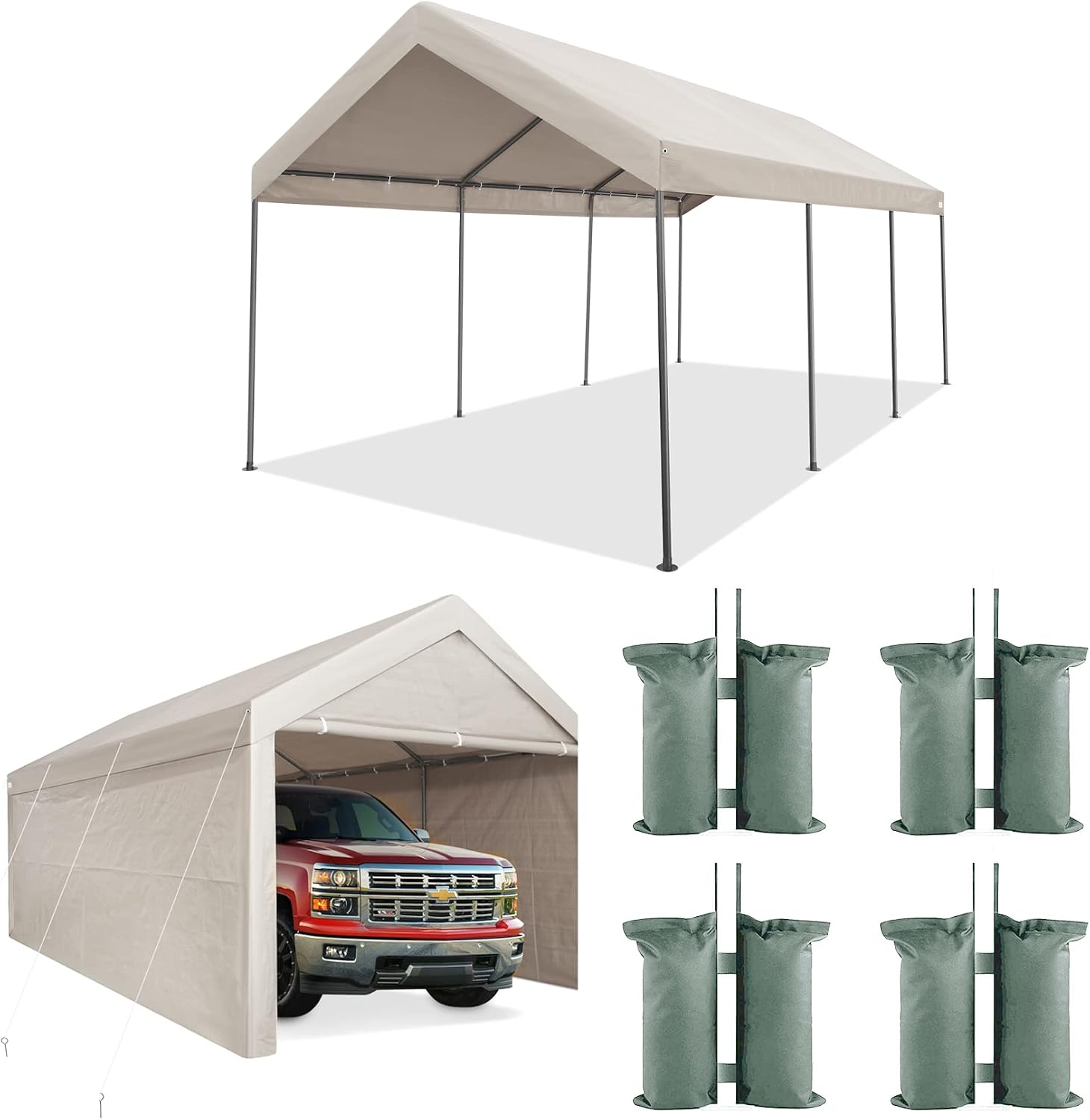 COBIZI pop up Gazebo 10x10 Canopy for Party Backyard Outside