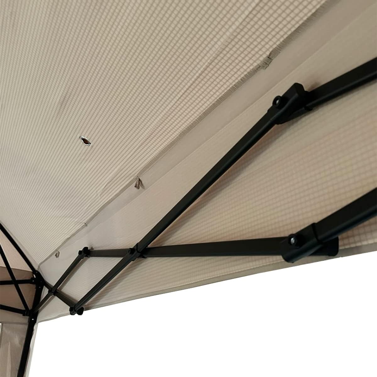 Garden Winds Custom Fit Replacement Canopy Top Cover Compatible with The A109000102, A109000602, S-GZ001-H Sunjoy, Real Living 11x11 Pop Up Instant Gazebo - Upgraded Performance RIPLOCK 350 Fabric