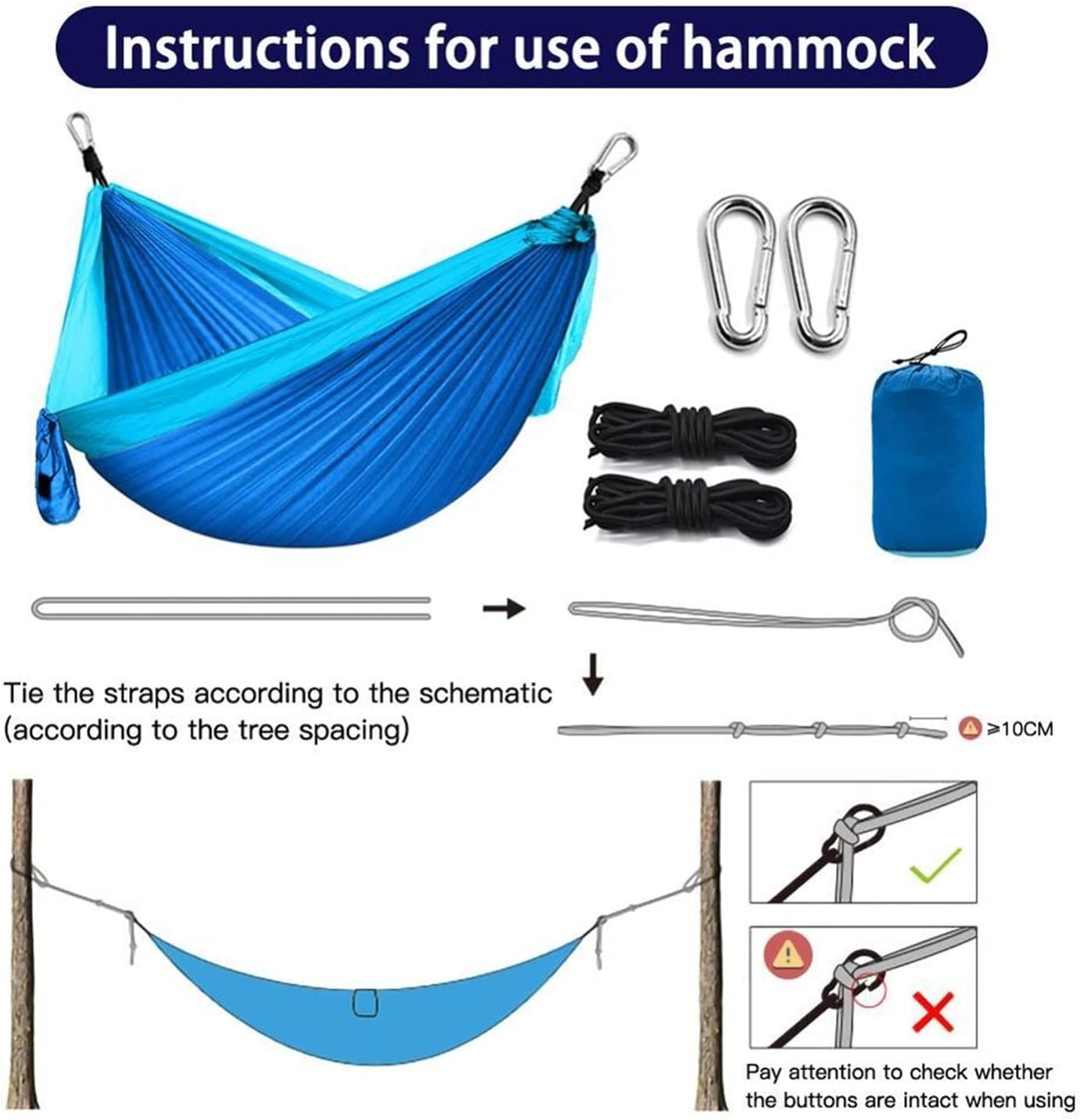 Swings Seats Hammock Chair - Outdoor Rocking Chair for Hanging and Swinging - Sling Seat Play Set Swings