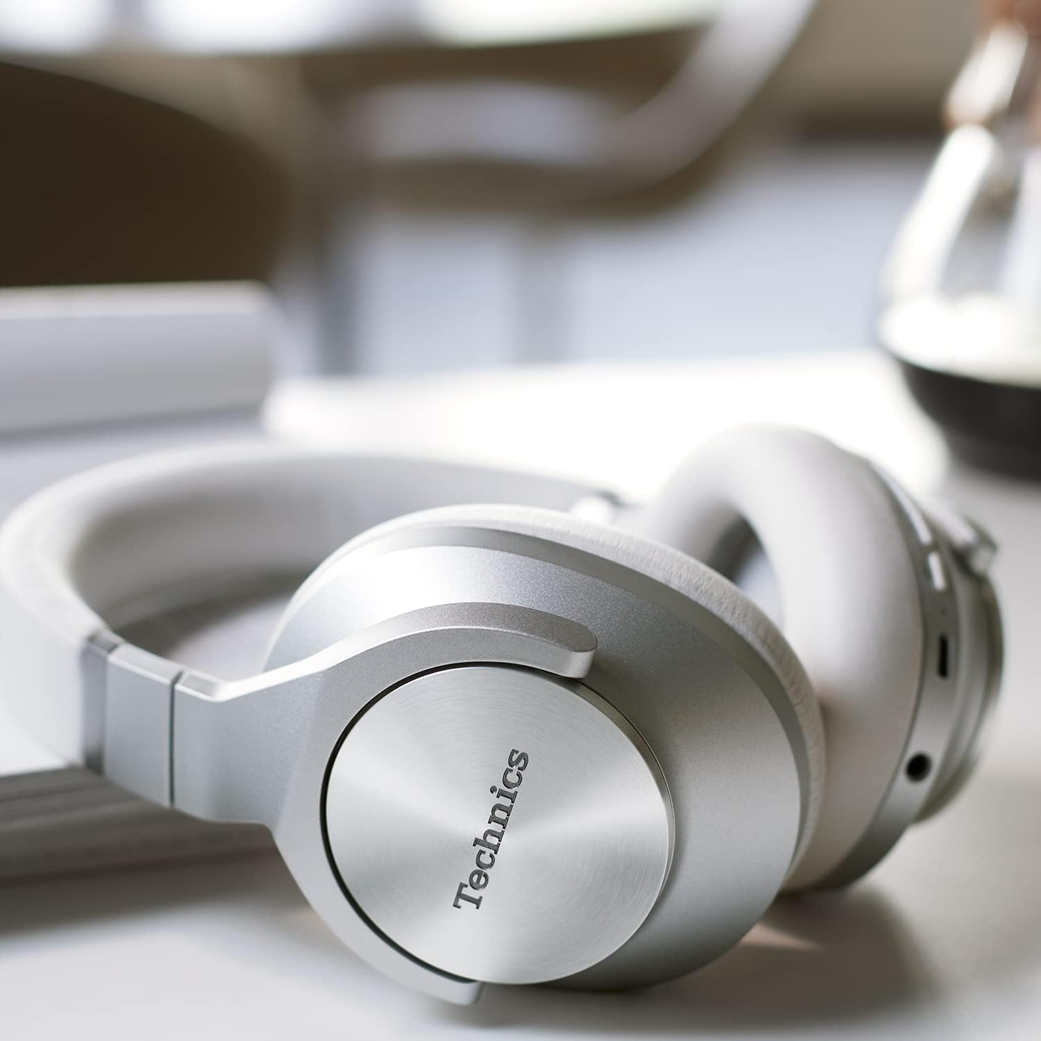 Technics - Wireless Noise Cancelling Over-Ear Headphones with 2 Device Multipoint Connectivity - EAH-A800-S Silver