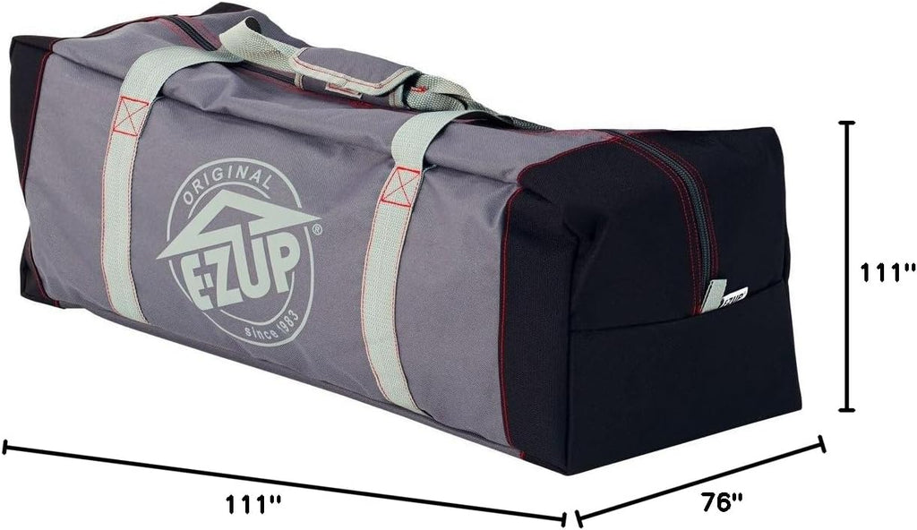 E-Z UP Camping Cube 6.4, Converts 10' Straight Leg Canopy into Camping Tent, Punch