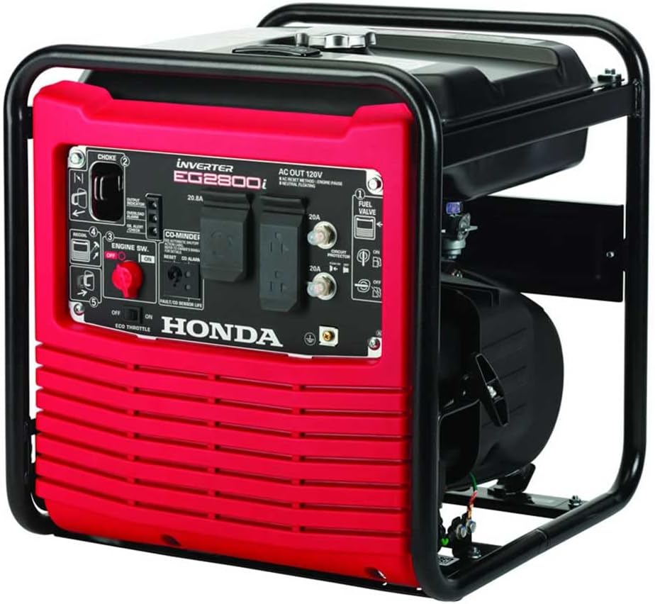 Honda EG2800IAG 2800 Watt 120V Lightweight Open Frame Inverter with CO-MINDER