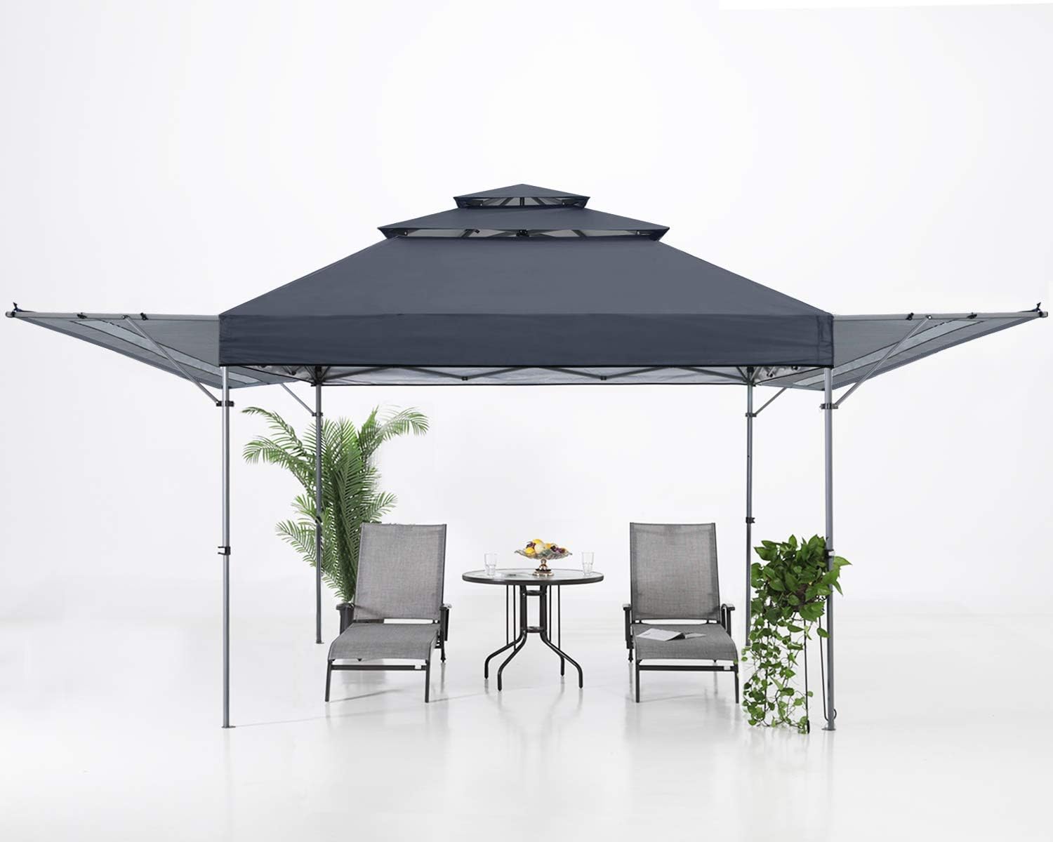 ABCCANOPY Pop Up Gazebo with 3-Tier Canopy