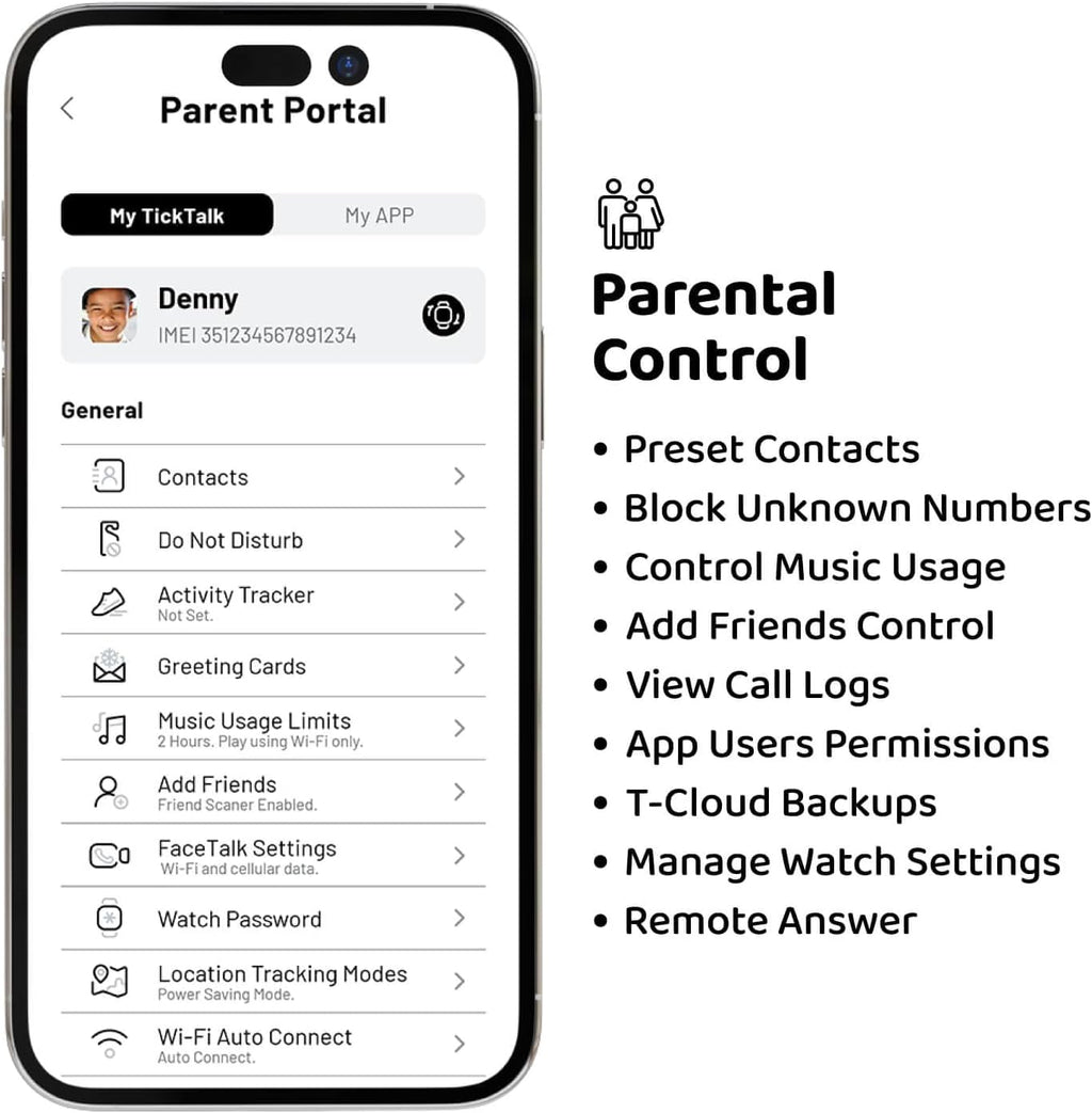 TickTalk5 Smart Watch for Kids with GPS Tracker, Video Calling, Texting, and Parental App, 4G Smartwatch with Free Music, Phone Calls, and Reminders for Kids Ages 3-12