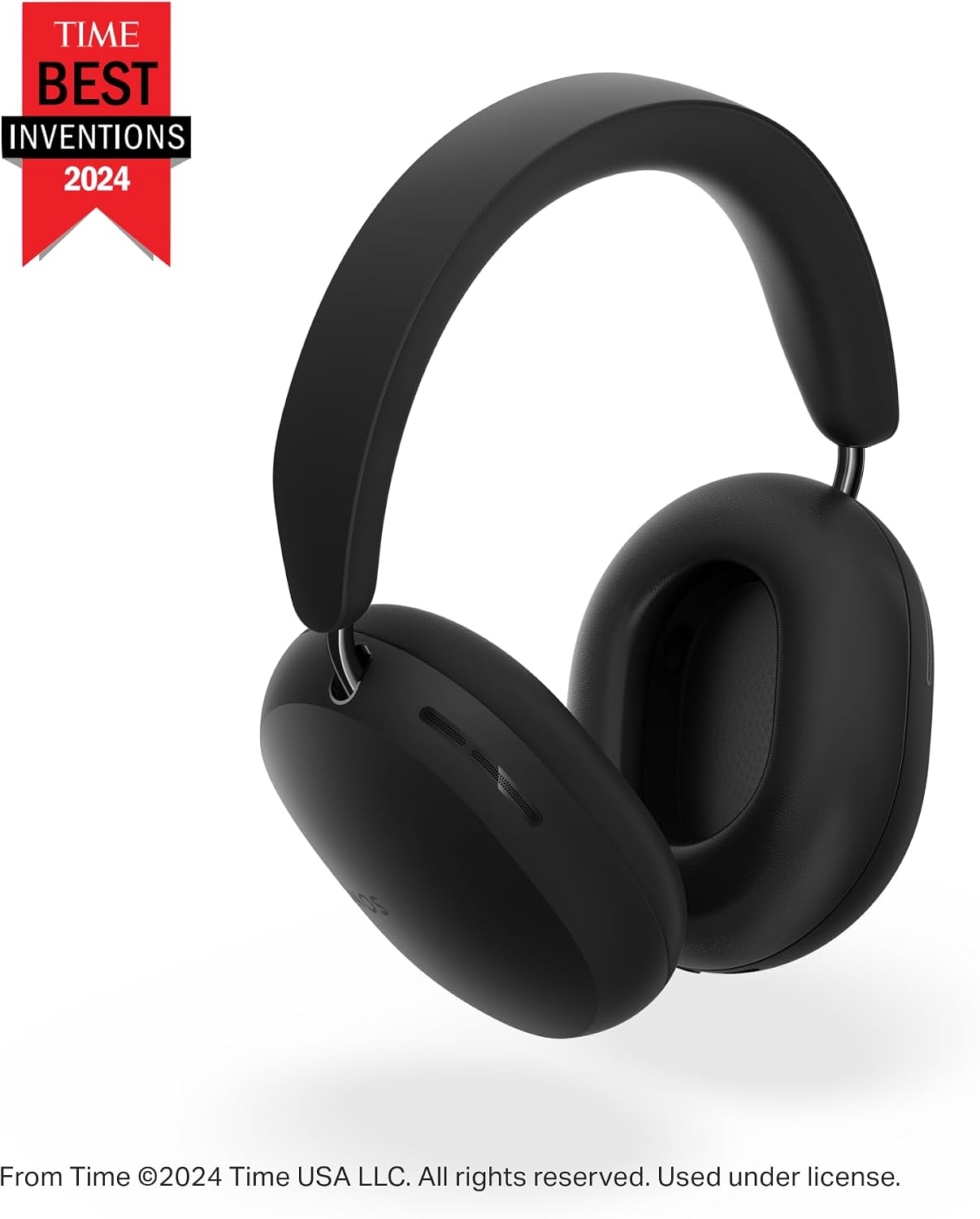 Sonos Ace | Noise Cancelling Wireless Over-Ear Headphones with Bluetooth, 30-Hour Battery Life, Spatial Audio, Dolby Atmos, Dynamic Head Tracking - Black