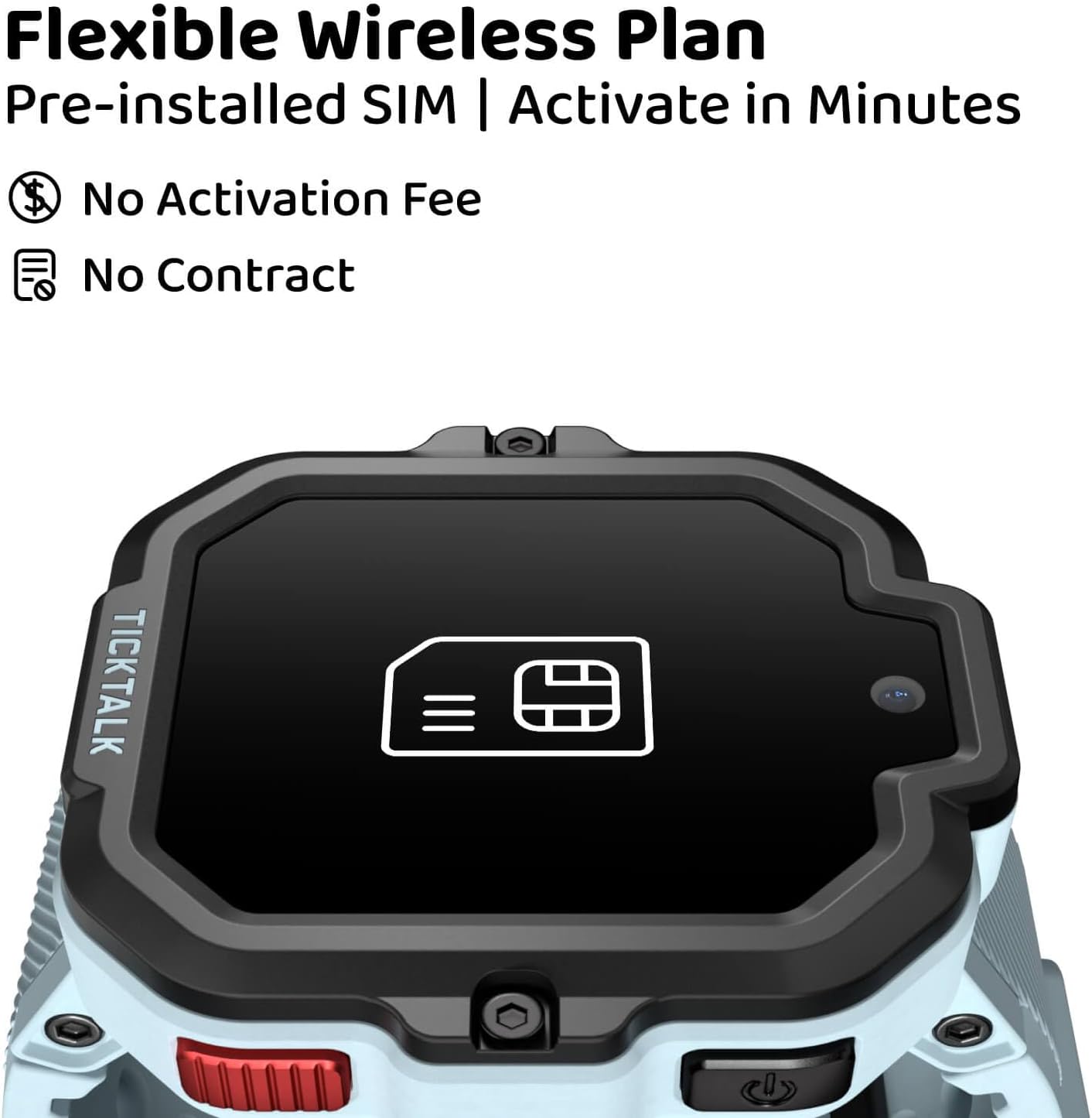 TickTalk5 Smart Watch for Kids with GPS Tracker, Video Calling, Texting, and Parental App, 4G Smartwatch with Free Music, Phone Calls, and Reminders for Kids Ages 3-12