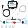 Venturi Ozone System and Ambohr Spa 124 Ozone Generator Water Treatment Kit for Cold Plunge, Hot Tub, Swimming Pool, 3/4' PVC Connection, Easy Monitoring, Plug and Play, Universal Compatibility