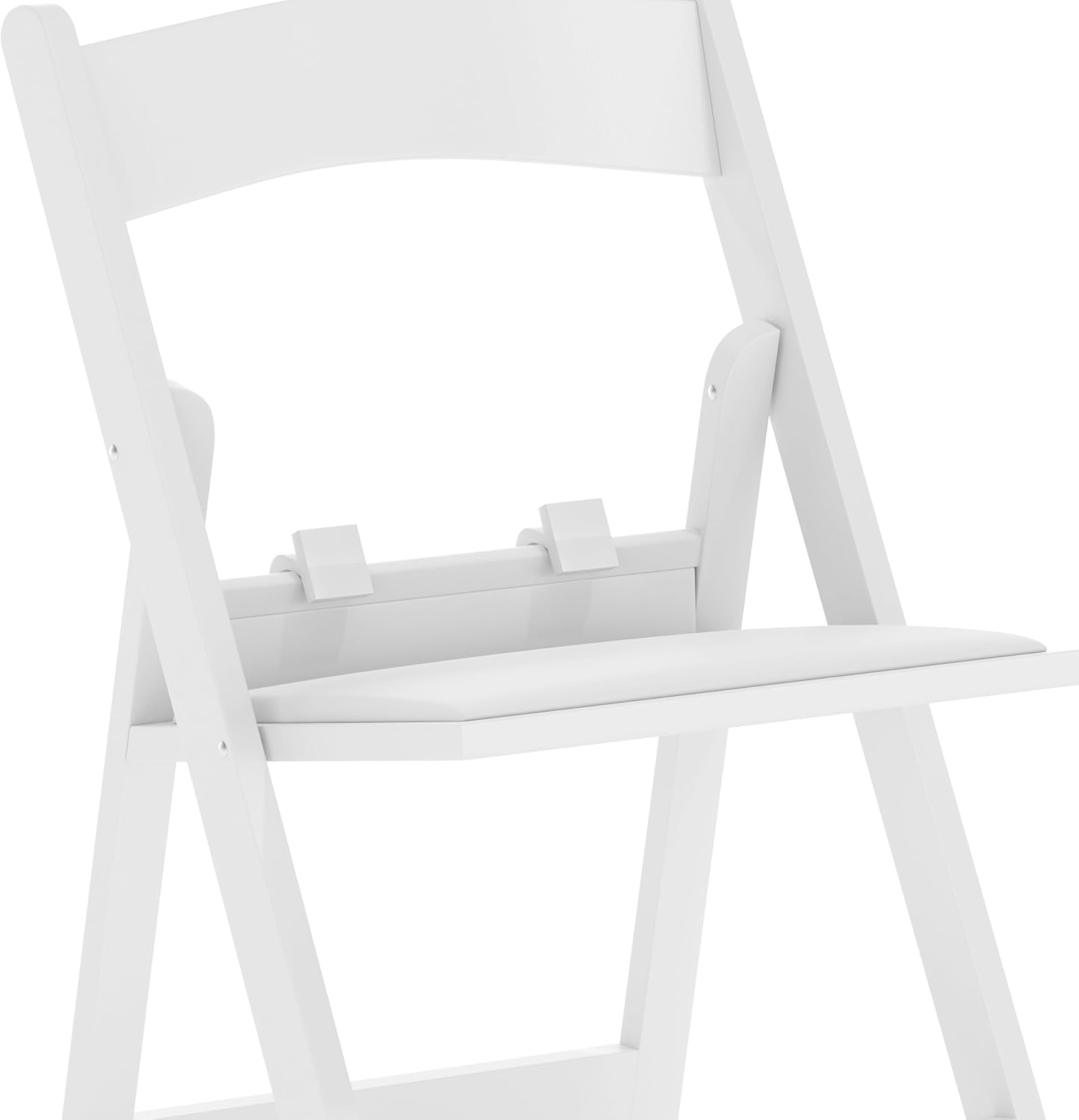 Flash Furniture Hercules Series Kids Padded Folding Chairs for Children, Children's Event Seats with 264-lb. Static Weight Capacity, Set of 10, White