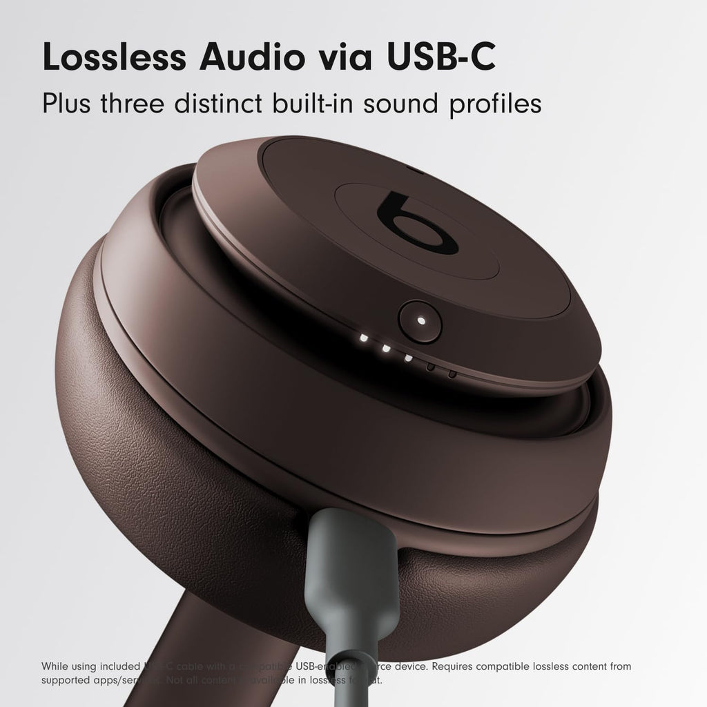 Beats Studio Pro Premium Wireless Over-Ear Headphones- Up to 40-Hour Battery Life, Active Noise Cancelling, Great for Travel & Commuting, USB-C Lossless Audio, Apple & Android Compatible - Deep Brown