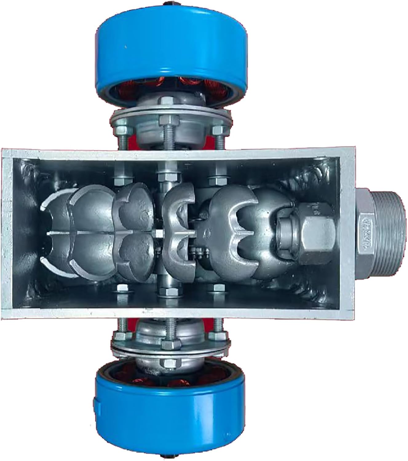 2000W 220V Horizontal Hydroelectric Generator, High Power Hydroelectric Generator Water Turbine, Aluminum Alloy Portable Water Turbine Generator for Outdoor, Camping, Home, Lighting,2kw,220V