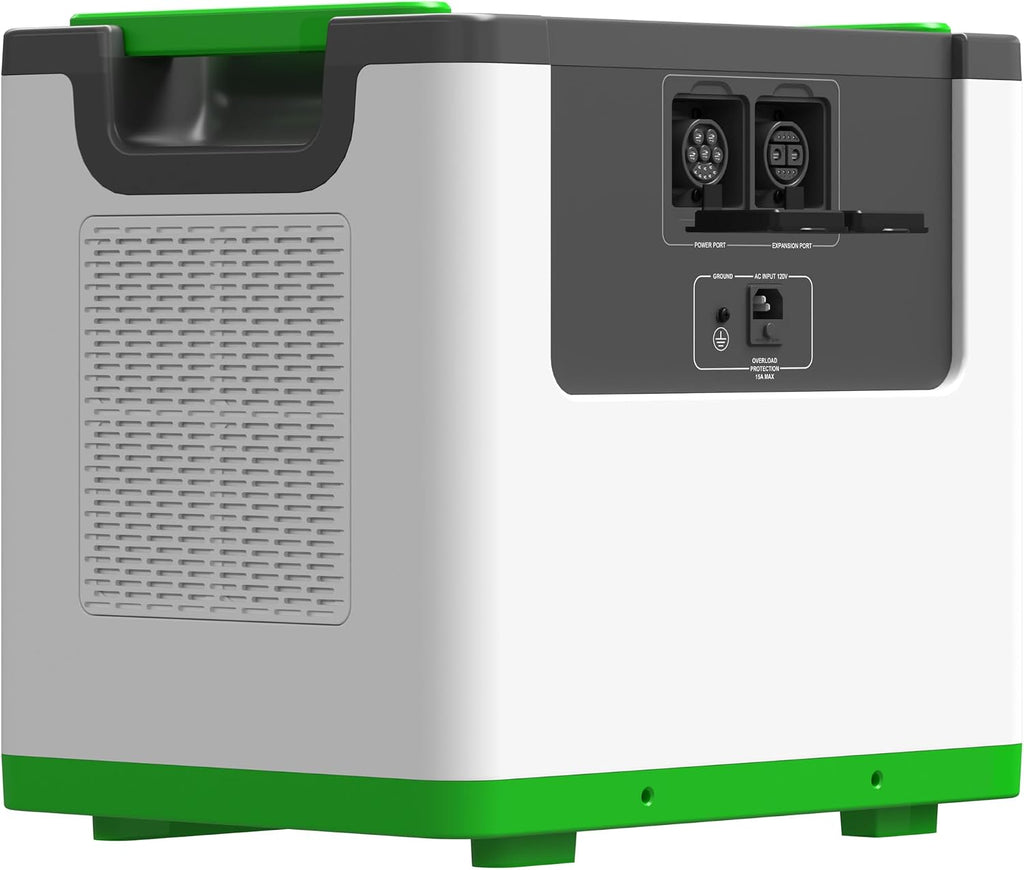 Nature's Generator 3072Wh Lithium 3600W, Fast Charge, Lifepo4 Power Station, Solar Generator for Home Use, Power Outage, Camping, RV, Emergencies