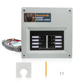 50 Amp Transfer Switch RV Replacement for Generac 9854 Pre-Wired, 10-Circuit 50A Manual Transfer Switch Compatible with Portable Generators