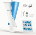 Wind Generator, 100W 12V Vertical Wind Turbine Generator Vertical Axis Wind Turbine Vertical Wind Generators Kit Wind Power Generators w/Controller for Home, Business, Ships