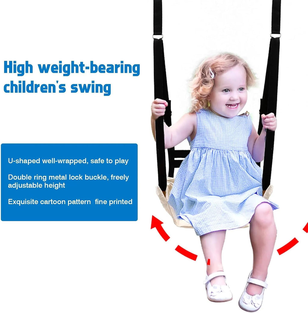 Swings Seats Outdoor Indoor Multifunction Kids Horizontal Swing U Shaped Safe Comfortable Hanging Chair Kids Toys Play Set Swings