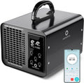 Airthereal MA10K-PRO SMART WiFi Ozone Generator - High Ozone Output Capacity Ozonator- Odor Remover, Deodorizer, Sterilizer - Adjustable Output and Timer Settings for Any Size Room - Black