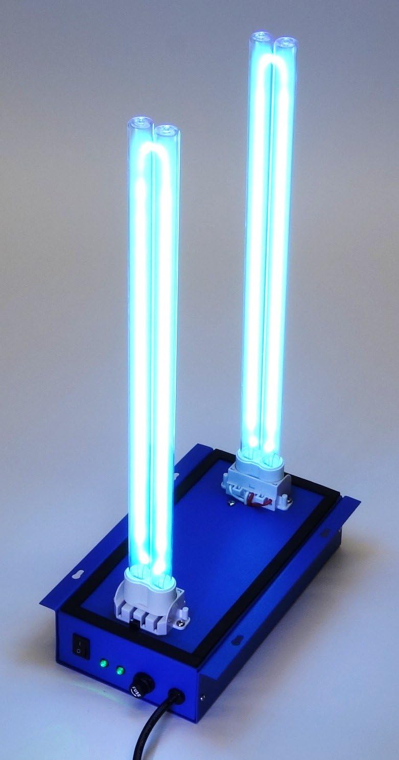 OdorStop OS7212 UV Air Purifier with 12-in Bulbs