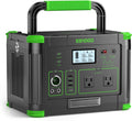 1000W Portable Power Station 999Wh, Solar Generator with 60W USB-C PD Output, Built-in BMS 110V Pure Sine Wave AC Outlet Backup Lithium Battery for Outdoors Camping Travel Emergency (Peak 2000W)