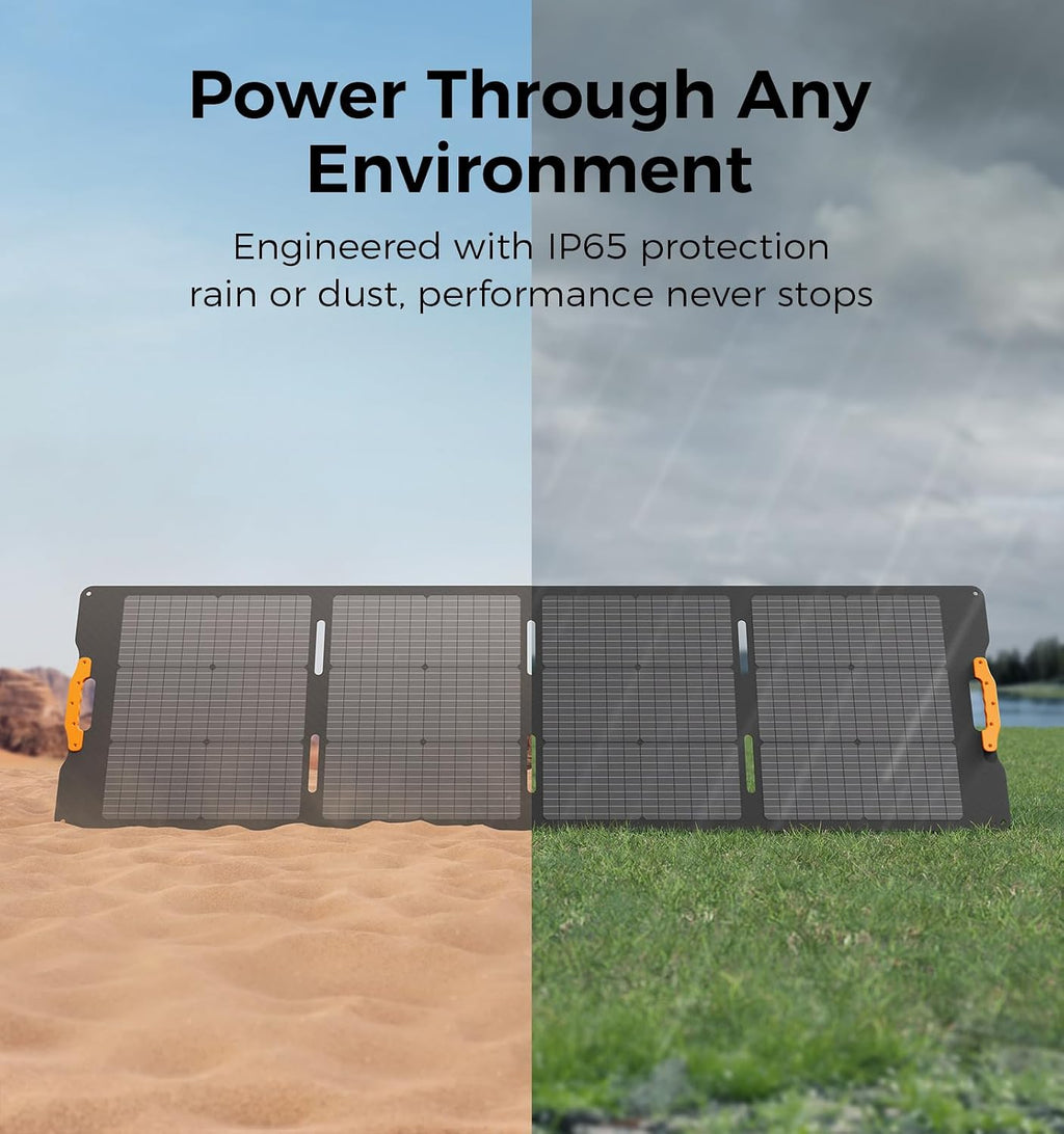 UDPOWER S1200 1190Wh Solar Generator Kit | 1200W Power Station + 210W Solar Panel | Fast Solar Charging for Home Backup, RV & Emergencies