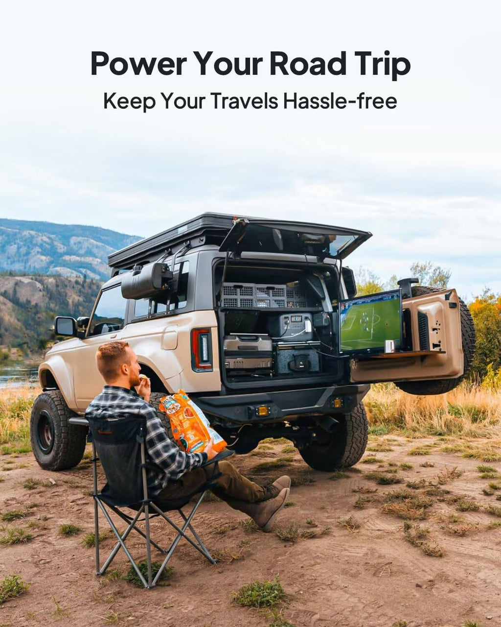 BLUETTI Charger 1, 560W Alternator Charger, Fast DC-DC Charging for Portable Power Stations, 6X Faster Than Car Cigarette Lighter, Compatible with 95% Solar Generator, Perfect for Road Trips, RVing