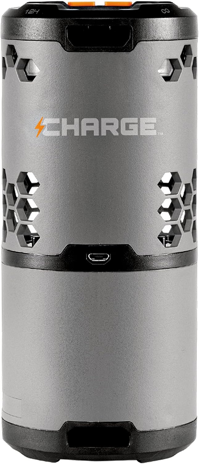 Wildgame Innovations ZeroTrace Charge Cordless Unit | 10+ Hour Battery Life Portable Generator, Gray, One Size