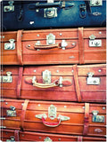 Fine Art Canvas Eastern Travels I Canvas Wall Decor by Artist Susan Bryant for Living Room, Bedroom, Bathroom, Kitchen, Office, Bar, Dining & Guest Room - Ready to Hang - 24 in x 32 in