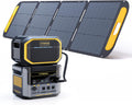 VTOMAN Flash Speed 1500 Pro Power with Extra Battery & 200W Solar Panel - 3096Wh Capacity & 1500W Output for Extended Home Backup, Long RV Trips, Severe Weather & Emergencies