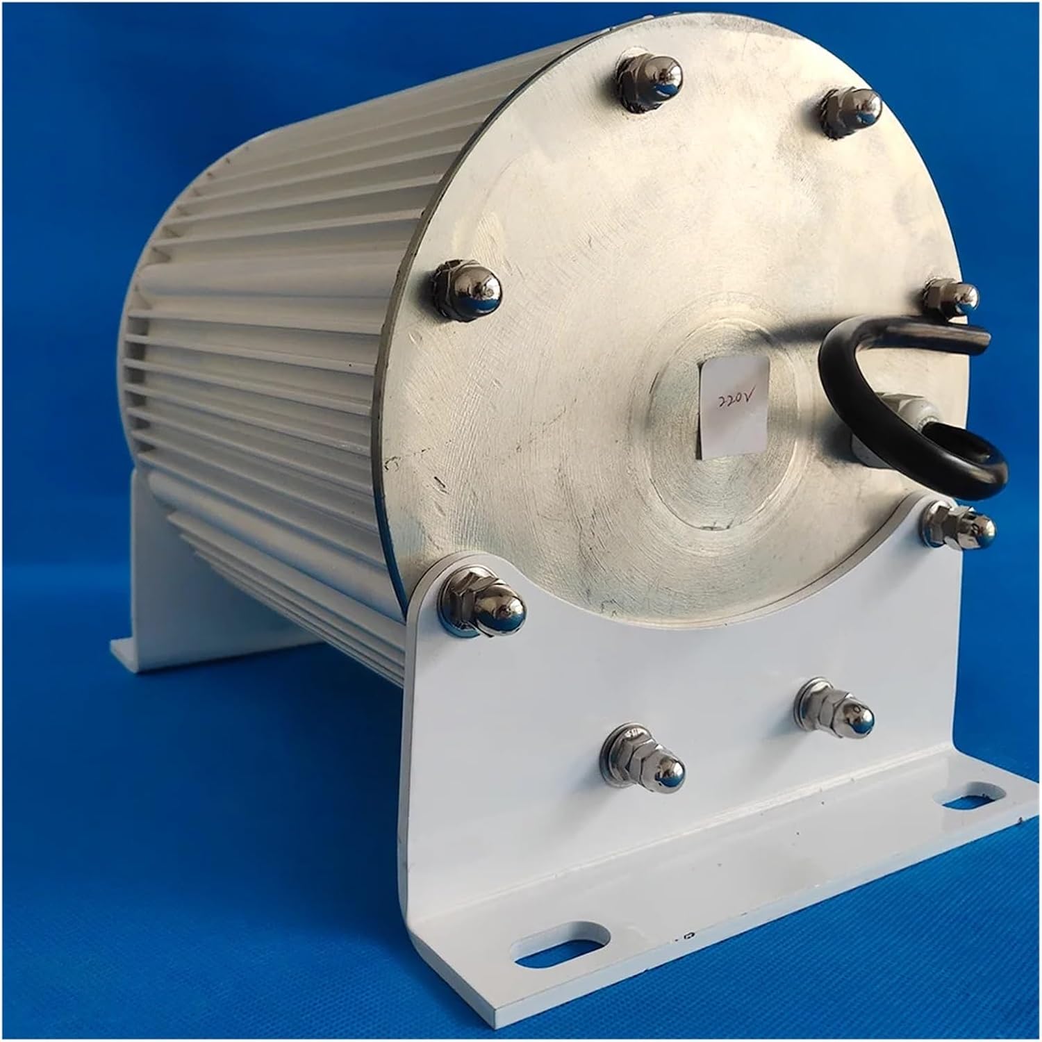 Low Speed 50KW 40KW Permanent Magnet Generator AC 3 Phase Wind Turbine 230V 380V Motors tor for Home Use for Home, Farm, RVs, Boats(120V_40KW)