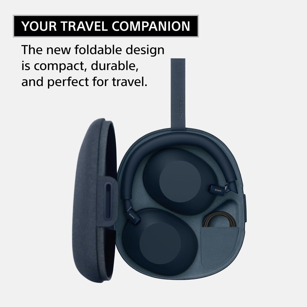 Sony WH-1000XM6 The Best Noise Canceling Wireless Headphones, HD NC Processor QN3, 12 Microphones, Adaptive NC Optimizer, Mastered by Engineers, Studio-Quality, 30-Hour Battery, Black