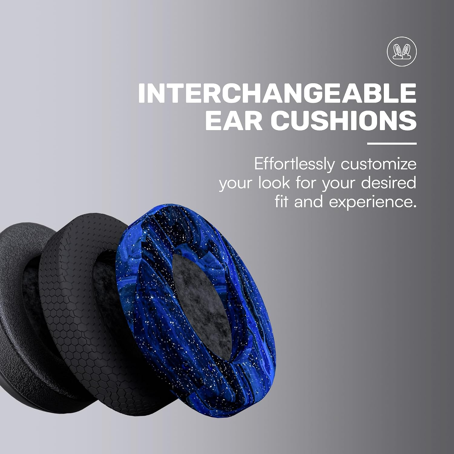 Raycon Fitness Bluetooth Headphones - Over The Ear Running Headphones, Active Noise Cancelling Wireless Headphones + Awareness Mode, Bluetooth Headset with Mic, 45 Hours of Battery Life (Black)