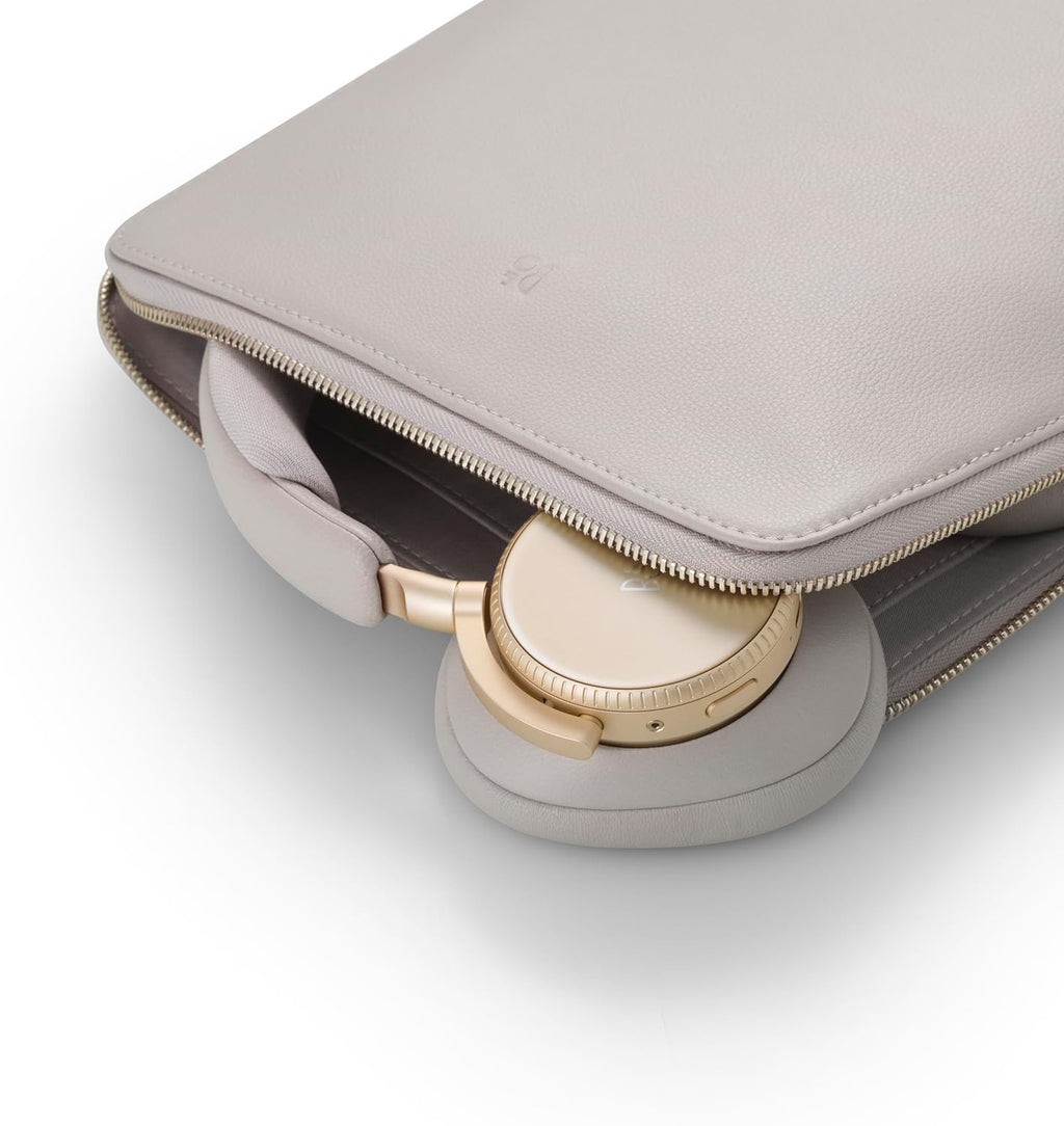 Bang & Olufsen Beoplay H100 Premium Wireless Active Noise Cancelling Over-Ear Headphones with Protective Carrying Case,Hourglass Sand