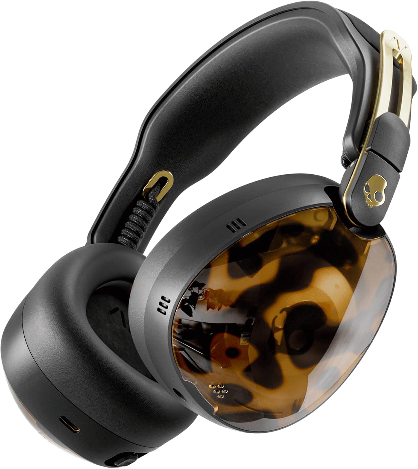 Skullcandy Aviator 900 ANC Wireless Over-Ear Bluetooth Headphones, THX Spatial Audio with Head Tracking, Adaptive Noise Cancelling, Up to 60 Hours Battery, Microphone for iPhone Android - Tortoise