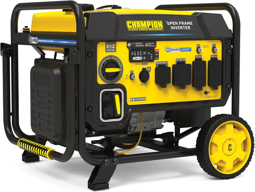 Champion Power Equipment 7250-Watt RV Ready Portable Open Frame Inverter Generator with Quiet Technology and CO Shield