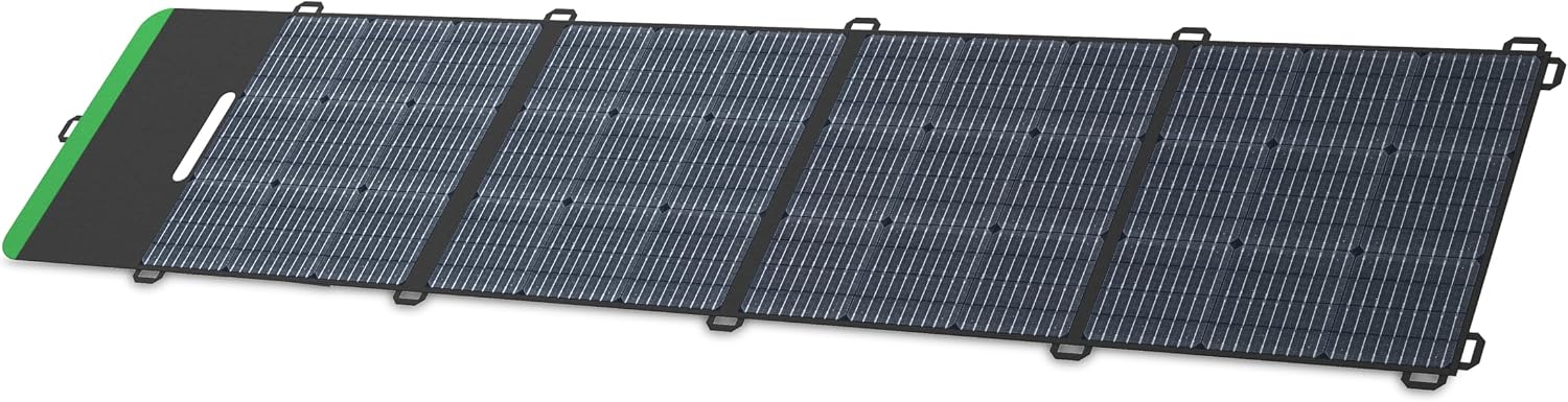 Schneider OffGrid 200W Portable Solar Panel, PSP200 Solar Generator Panels, All-in-One Solar Panel and Carrying Case