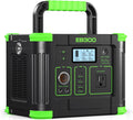 Portable Power Station 330W, 288.6Wh Solar Generator with 60W USB-C PD Output, 110V Pure Sine Wave AC Outlet, 5W Wireless Charging, 330W Backup Lithium Battery for Outdoor Camping Travel Hunting Home