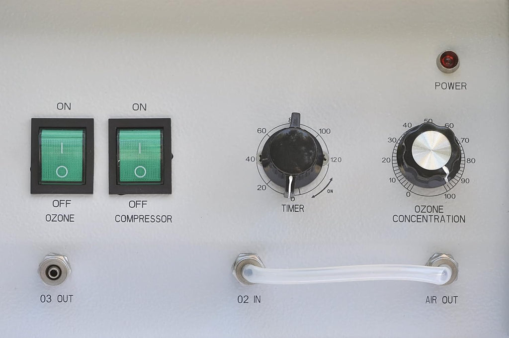 MP 8000 Ozone Generator Suitable for Ponds, Wells, up to 8000mg/hr with Optional Oxygen Hook-up, Light-Weight, Portable