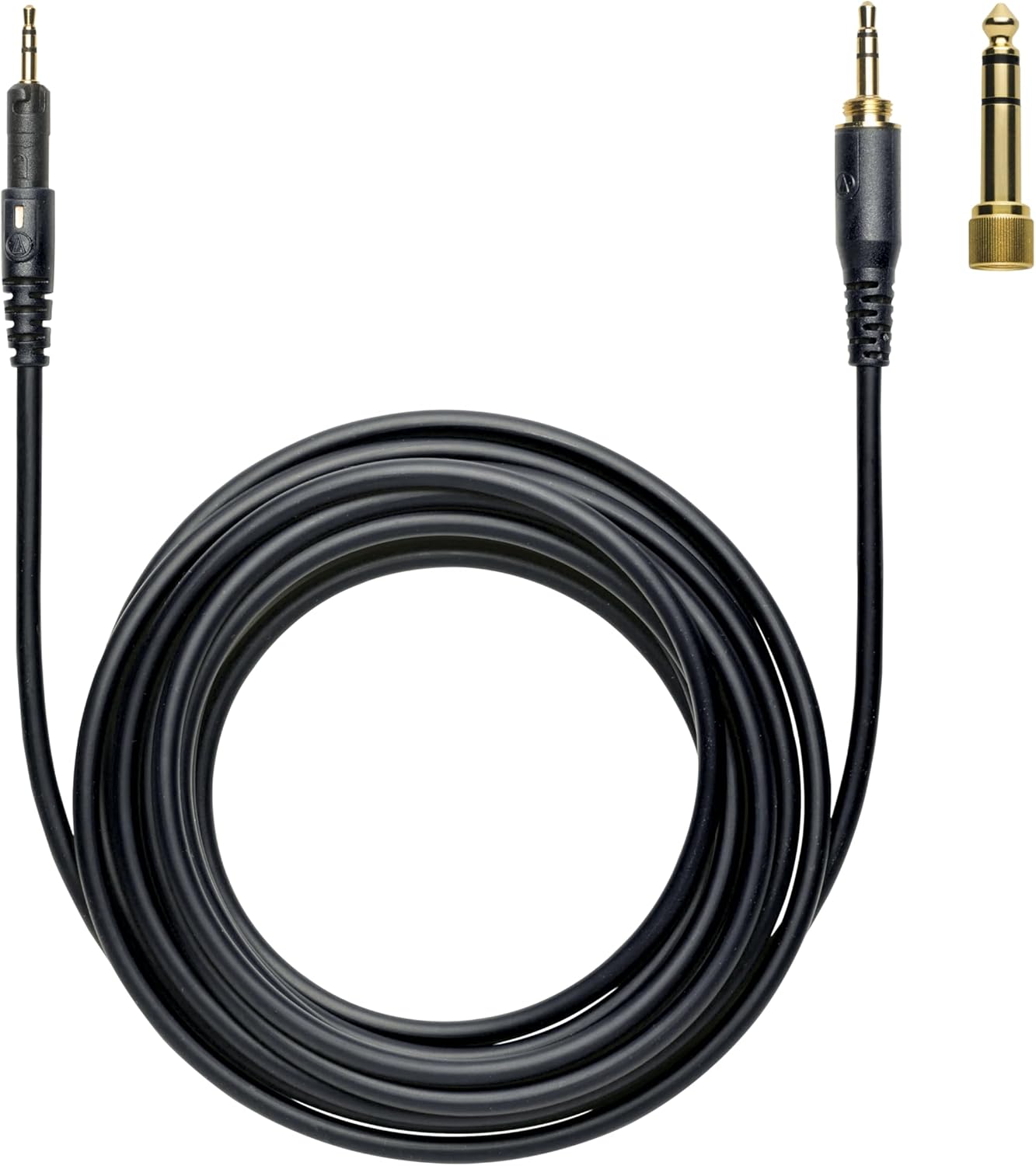Audio-Technica ATH-M50X Professional Studio Monitor Headphones, Black, Professional Grade, Critically Acclaimed, with Detachable Cable