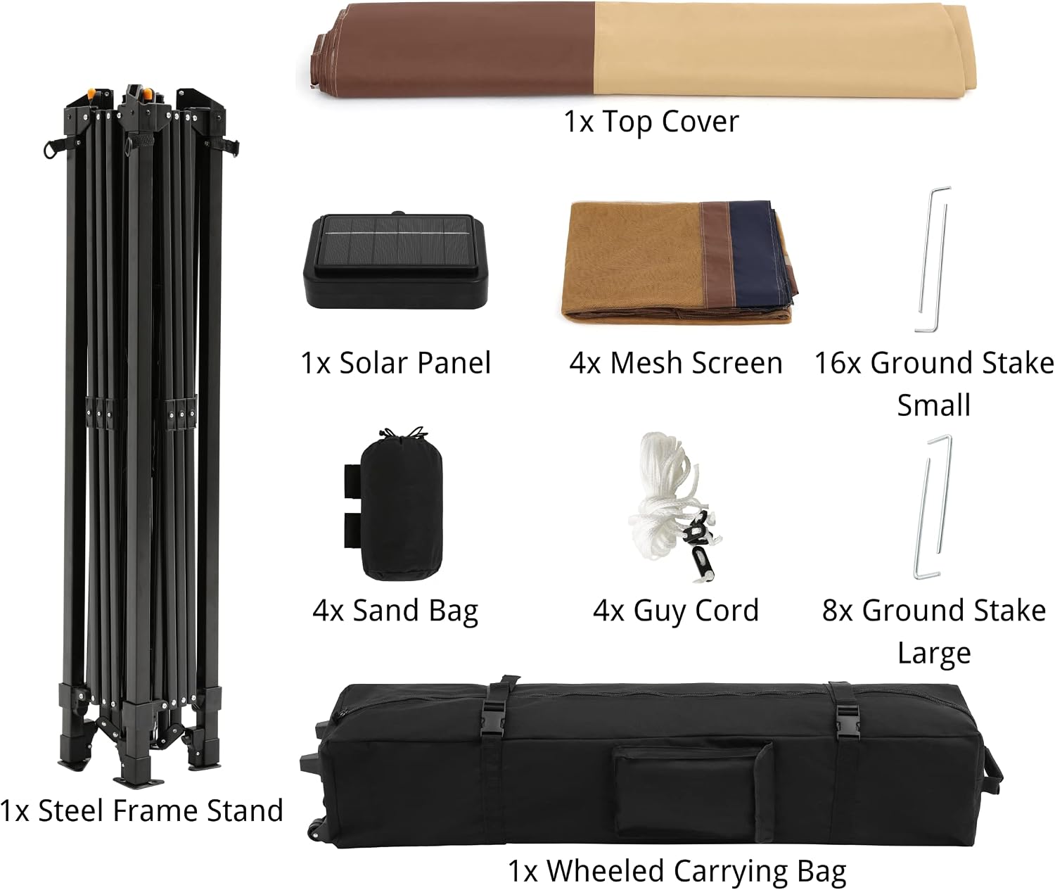Suntime Pop Up Gazebo Polyester Canopy Tent