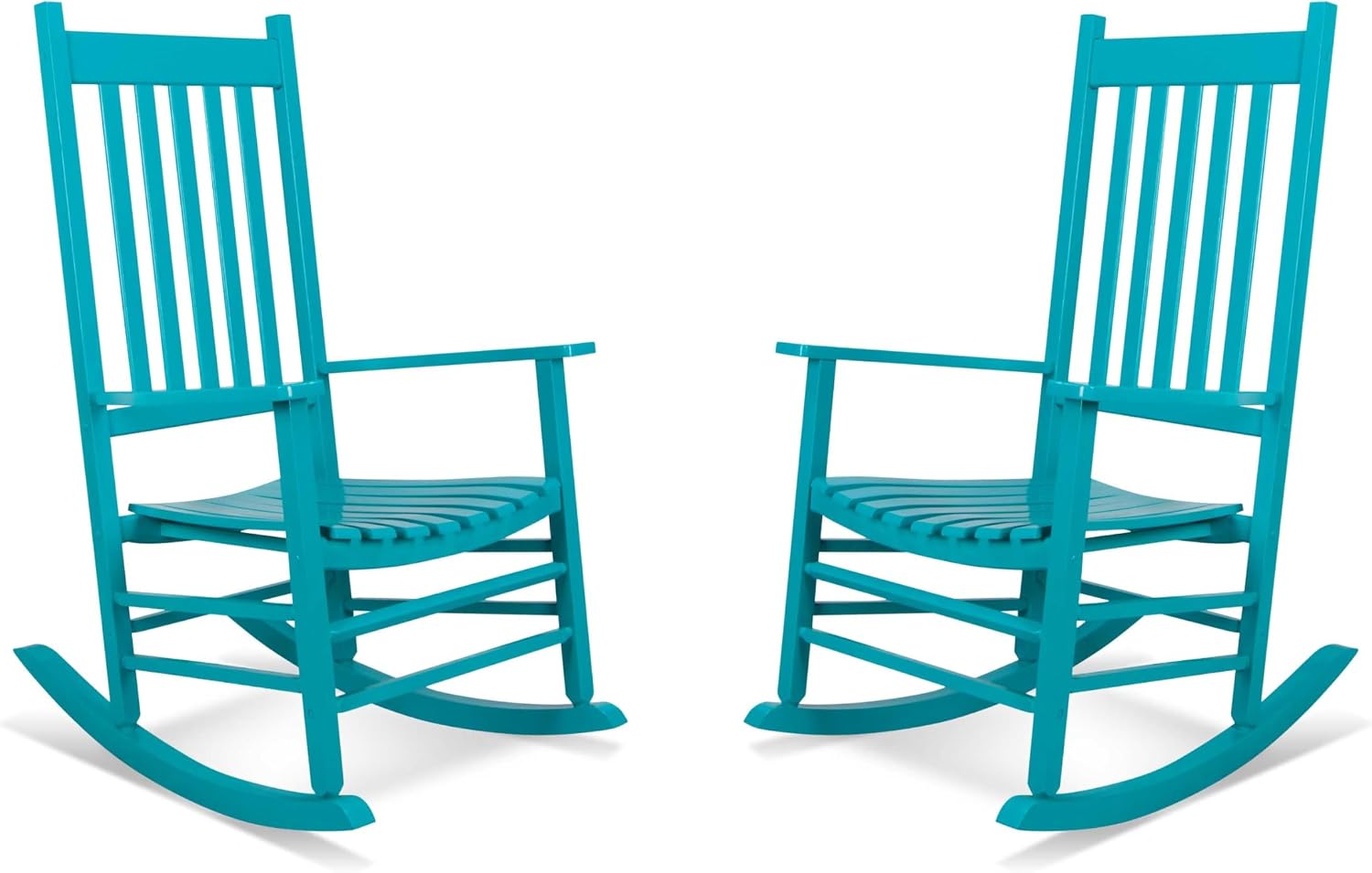 Shine Company Vermont Porch Rockers – Aruba (Set of 2)