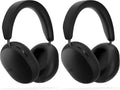 Sonos Ace | Noise Cancelling Wireless Over-Ear Headphones with Bluetooth, 30-Hour Battery Life, Spatial Audio, Dolby Atmos, Dynamic Head Tracking - Black (Pack of 2)