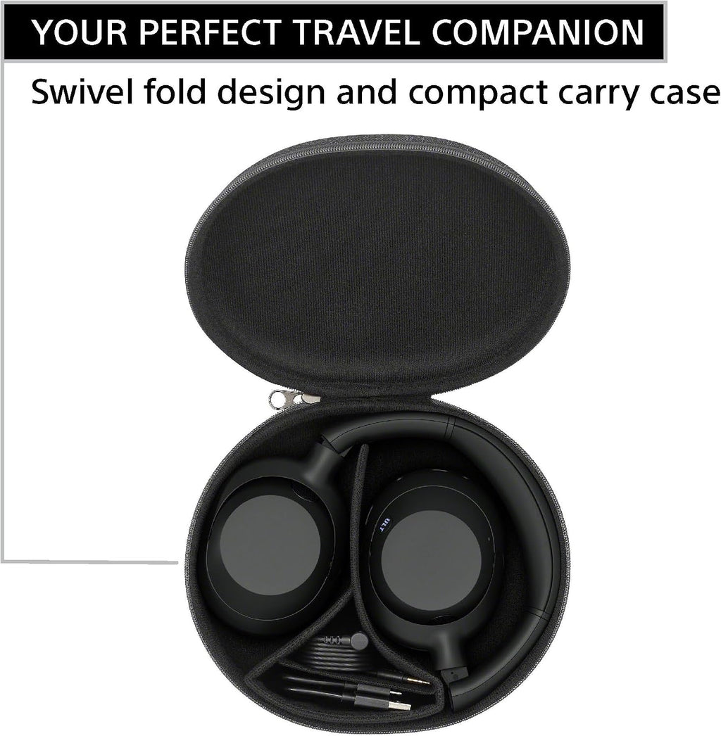 Sony ULT WEAR Over-Ear Noise Canceling Bluetooth Headphones with Alexa Built-in, Comfortable Design, 30-Hour Battery, Massive Bass, & Signature Noise Canceling Found in 1000X Series, Black