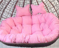 Water Proof Hanging Egg Chair Cushions Replacement, Cushion Only, Double Swing Chair Cushion,Waterproof Thicken Hanging Basket Seat Cushion