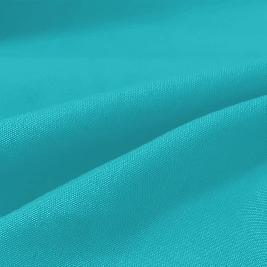 Single Cacoon Hanging Chair – Cozy Indoor/Outdoor Hammock with Polyester Canvas, 440 lb Capacity, Includes 18ft Rope & Carabiner (Turquoise)