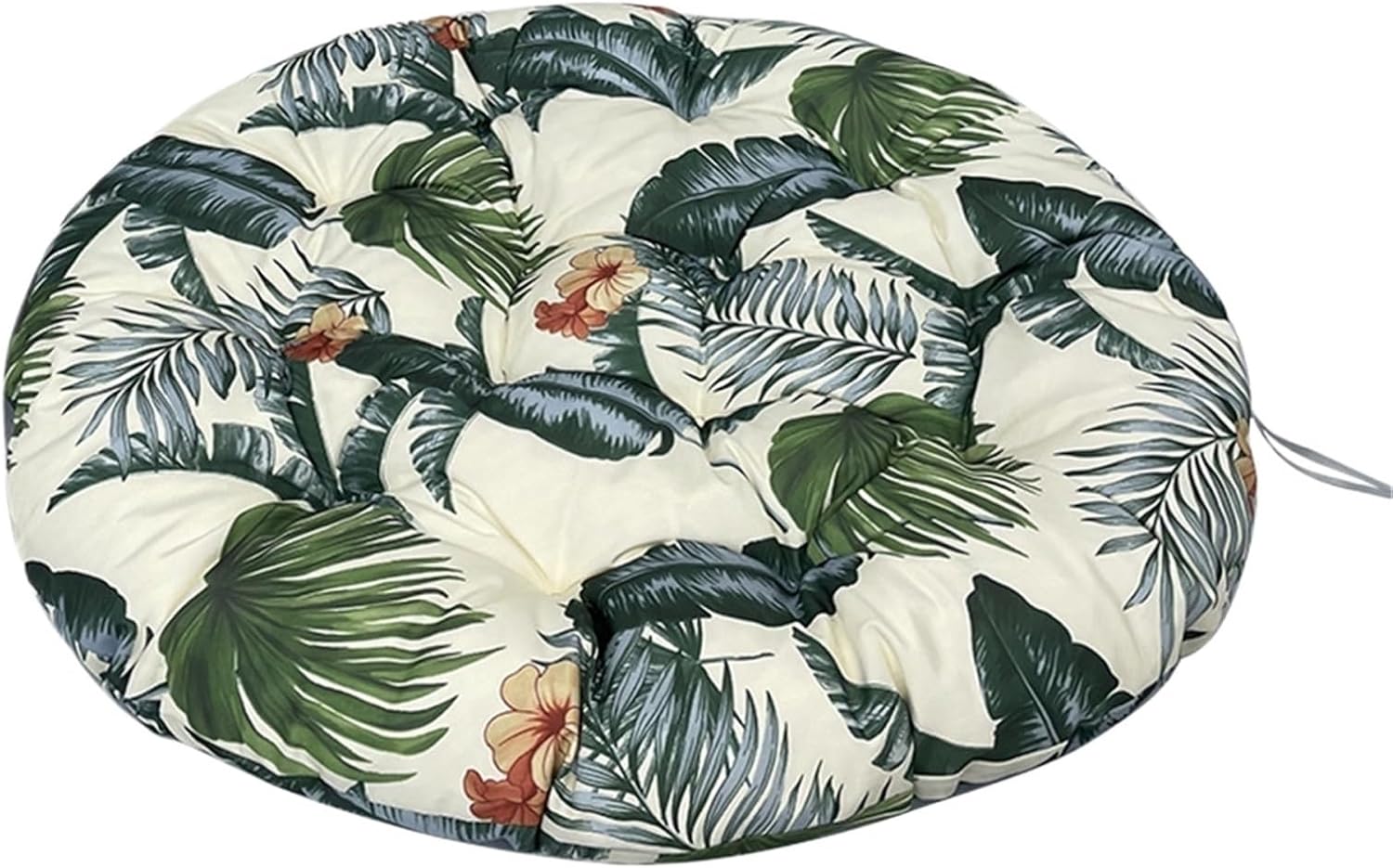 Ergonomic Wicker Papasan Chair Cushion, Round Papasan Swivel Chair Cushion, Rocking Chair Cushion for Outdoor Indoor(Hawaii,51 * 51 in)